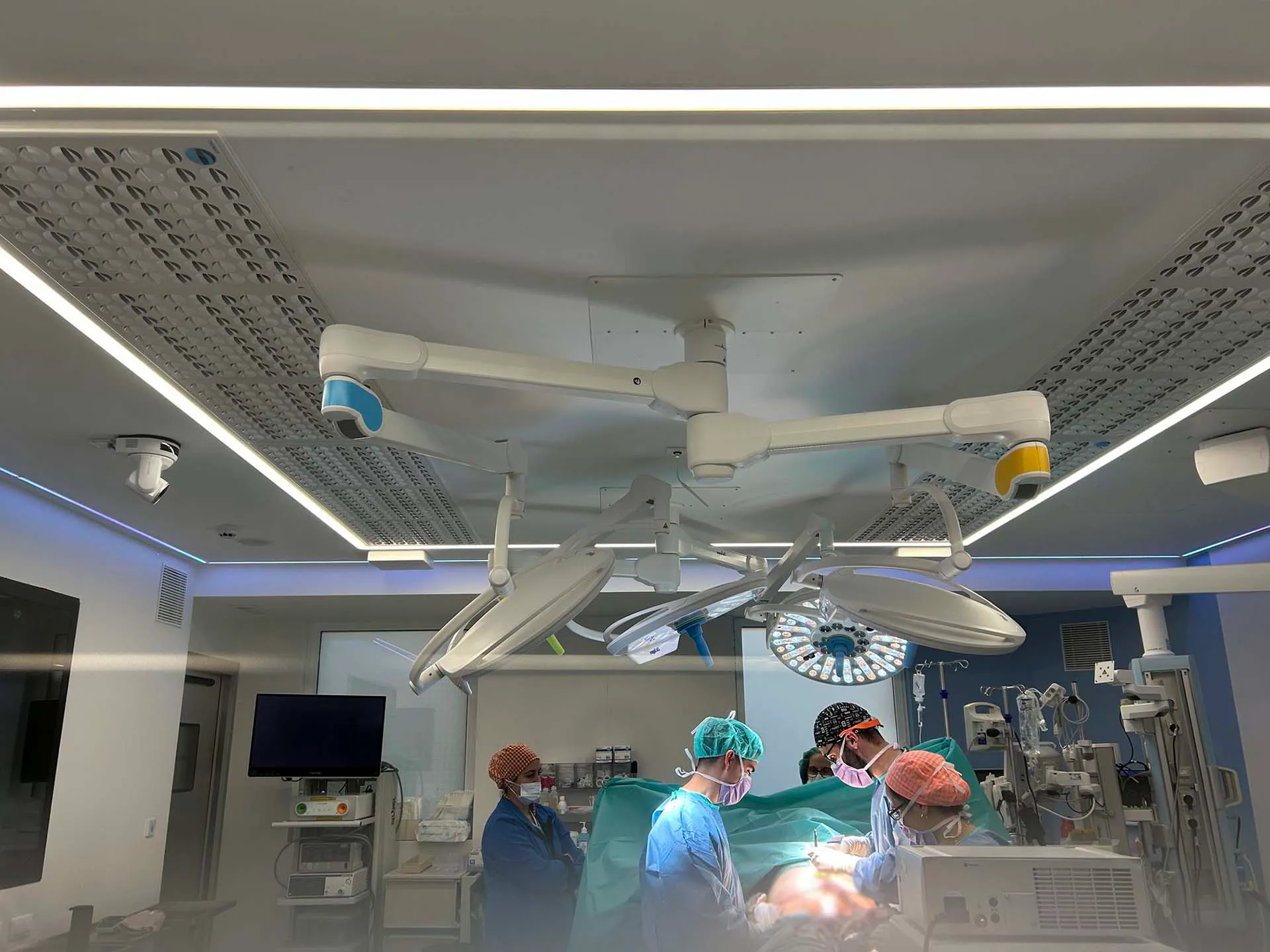 Quirófanos ISO 5 Hospital Clínic Barcelona
